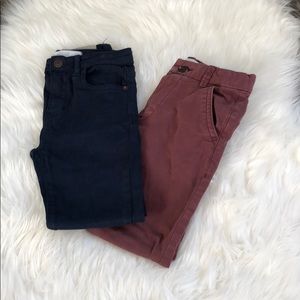 2 Boys Zara Pants Size 6